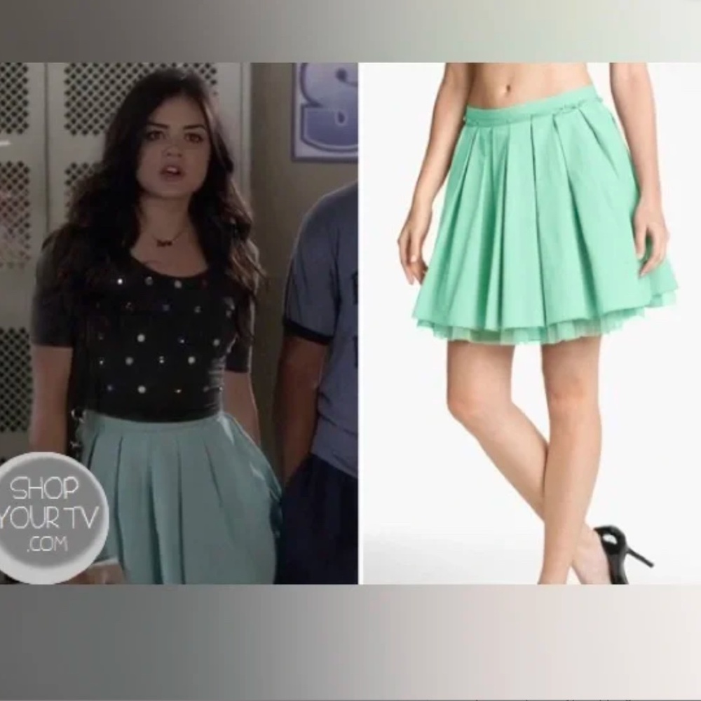 MINT ARIA MONTGOMERY FLARE SKIRT - Remain label, Dondre style - LARGE - NWT